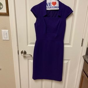 Antonio Melani Purple sleeveless dress size 0